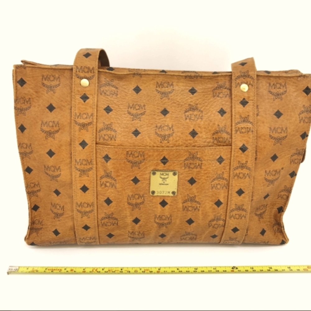 MCM Vintage Visetos Tote